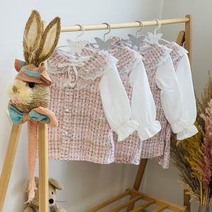 پیراهن دخترانه آلیس صورتی