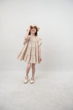 پیراهن دخترانه کلارا کرم