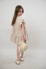 پیراهن دخترانه کلارا کرم