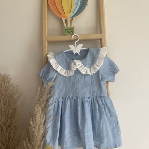 پیراهن پوپک آبی