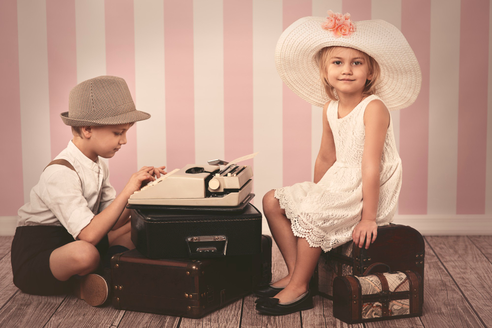 استایل وینتیج دخترانه