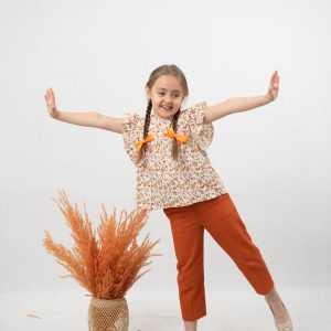 ست شومیز و شلوار بهارنارنج (2)