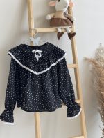 شومیز گل نسا مشکی (2)