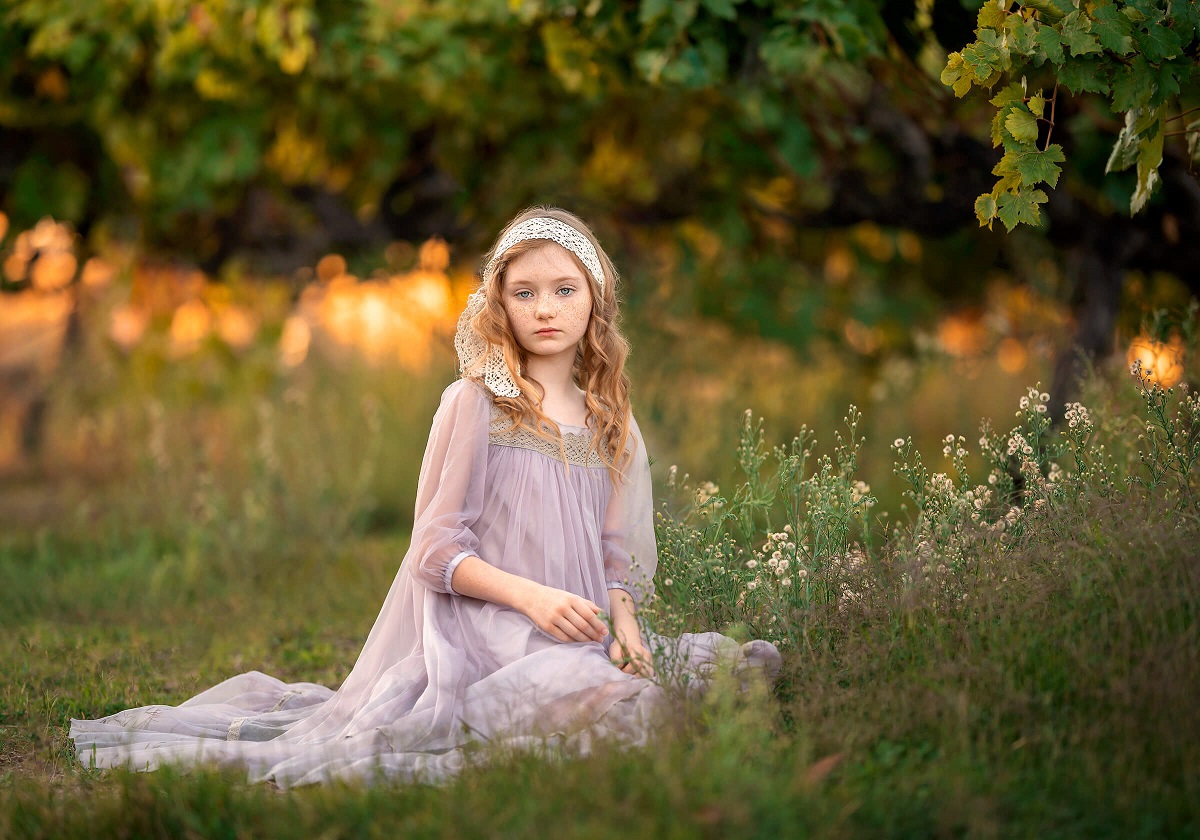 عکاسی مدل دختر فضای باز