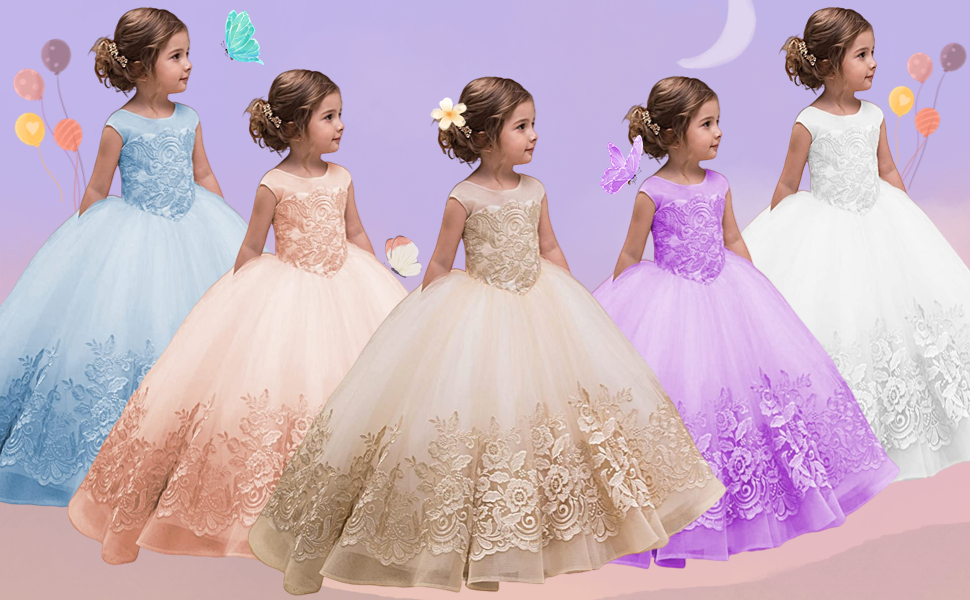 لباس پرنسسی دخترانه