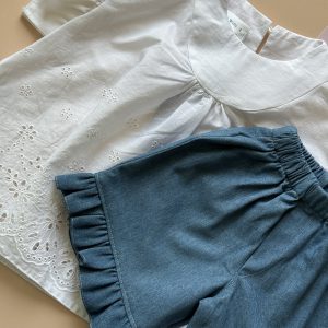 ست شومیز و شلوارک اولدوز