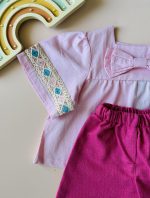 ست شومیز و شلوارک پینار (4)