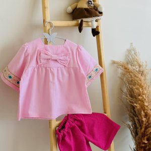 ست شومیز و شلوارک پینار (5)