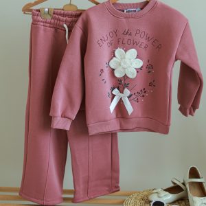 ست راحتی دخترانه فلاور