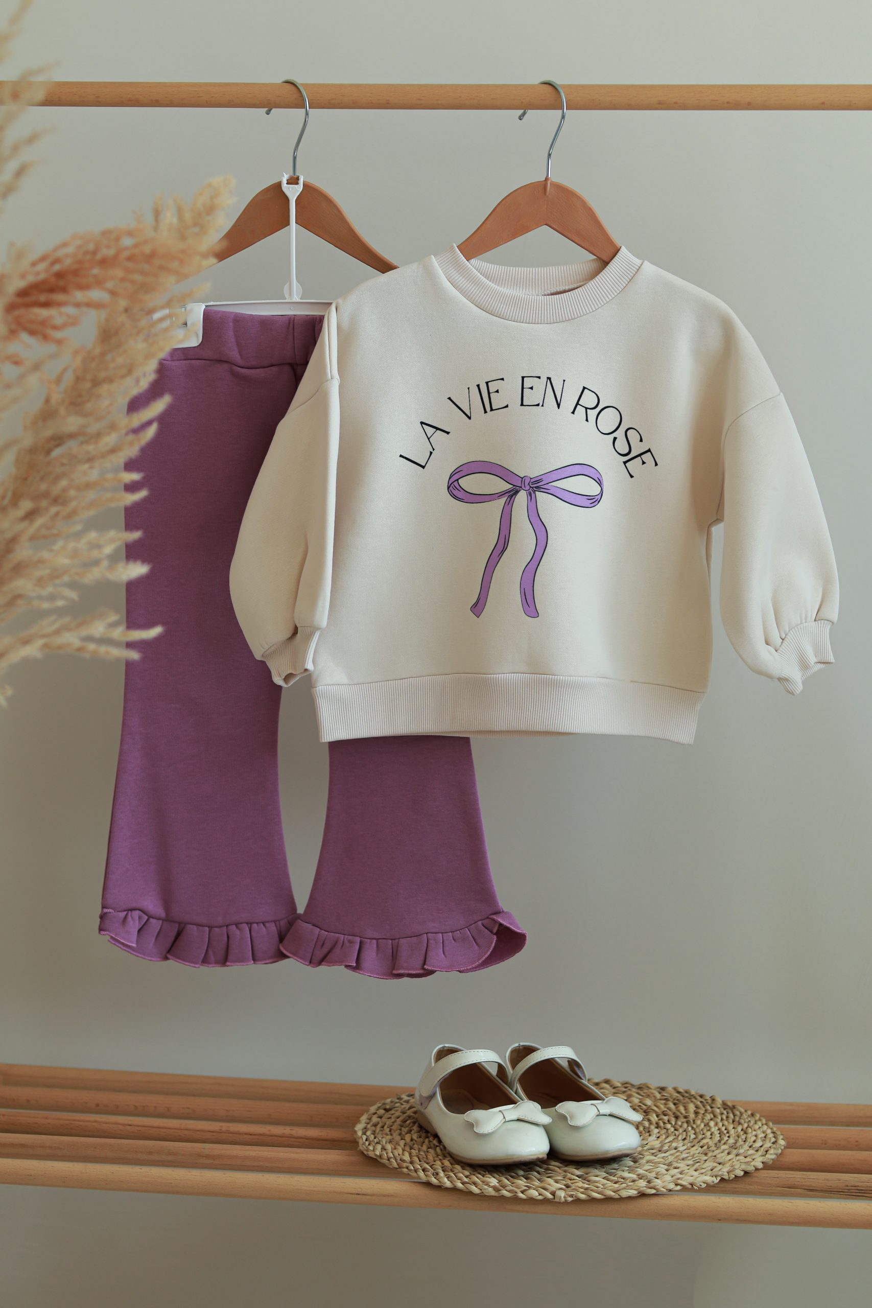 ست راحتی دخترانه پاپیونی بوپر ست راحتی دخترانه پاپیونی بوپر