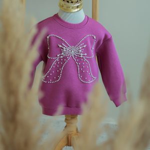 ست راحتی دخترانه پاپیونی مری (4)