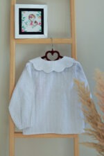 شومیز سفید بلوت (3)