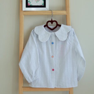 شومیز سفید بلوت