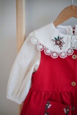 ست شومیز و سارافون دخترانه گل خاتون (4)