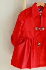 بارانی شایلی قرمز (4)