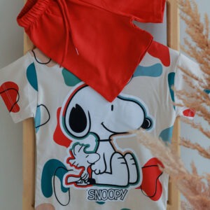 ست تابستانه پسرانه اسنوپی نارنجی