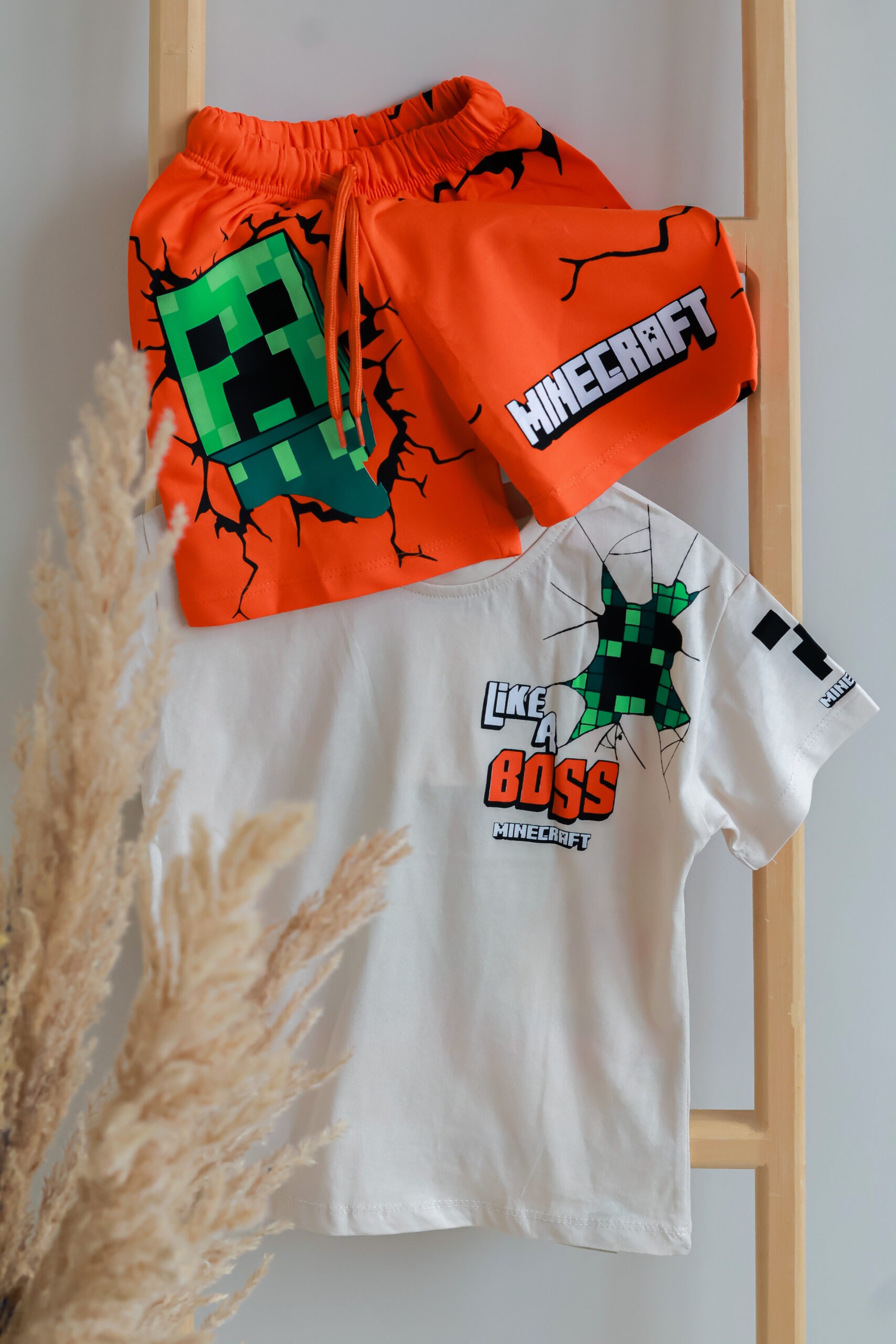 ست تابستانه پسرانه ماین کرافت (2) ست تابستانه پسرانه ماین کرافت (2)