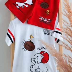 ست راحتی اسنوپی قرمز zara