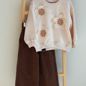 ست راحتی دخترانه نیلو