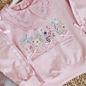 ست راحتی دخترانه پرند