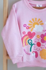 ست راحتی دخترانه یونیکورن (3)