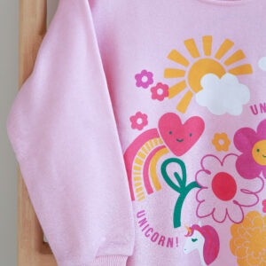 ست راحتی دخترانه یونیکورن (3)