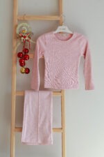 ست سه تیکه دلارام رنگ صورتی (2)