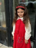 ست شومیز و سارافون دخترانه گل خاتون (3)