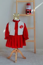 ست کت و سارافون دخترانه ژینو (2)