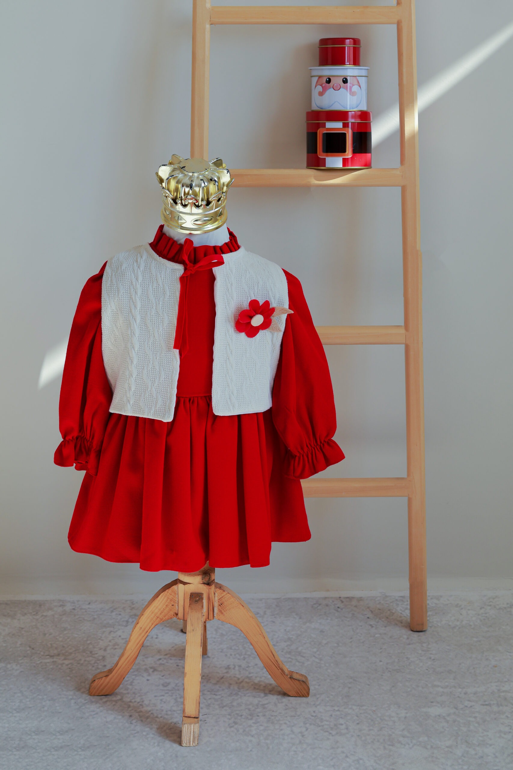 ست کت و سارافون دخترانه ژینو (2)