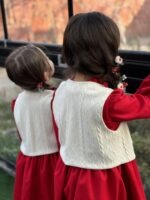 ست کت و سارافون دخترانه ژینو (4)