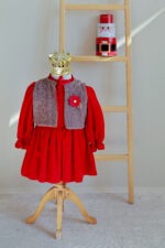 ست کت و سارافون دخترانه ژینو (7)