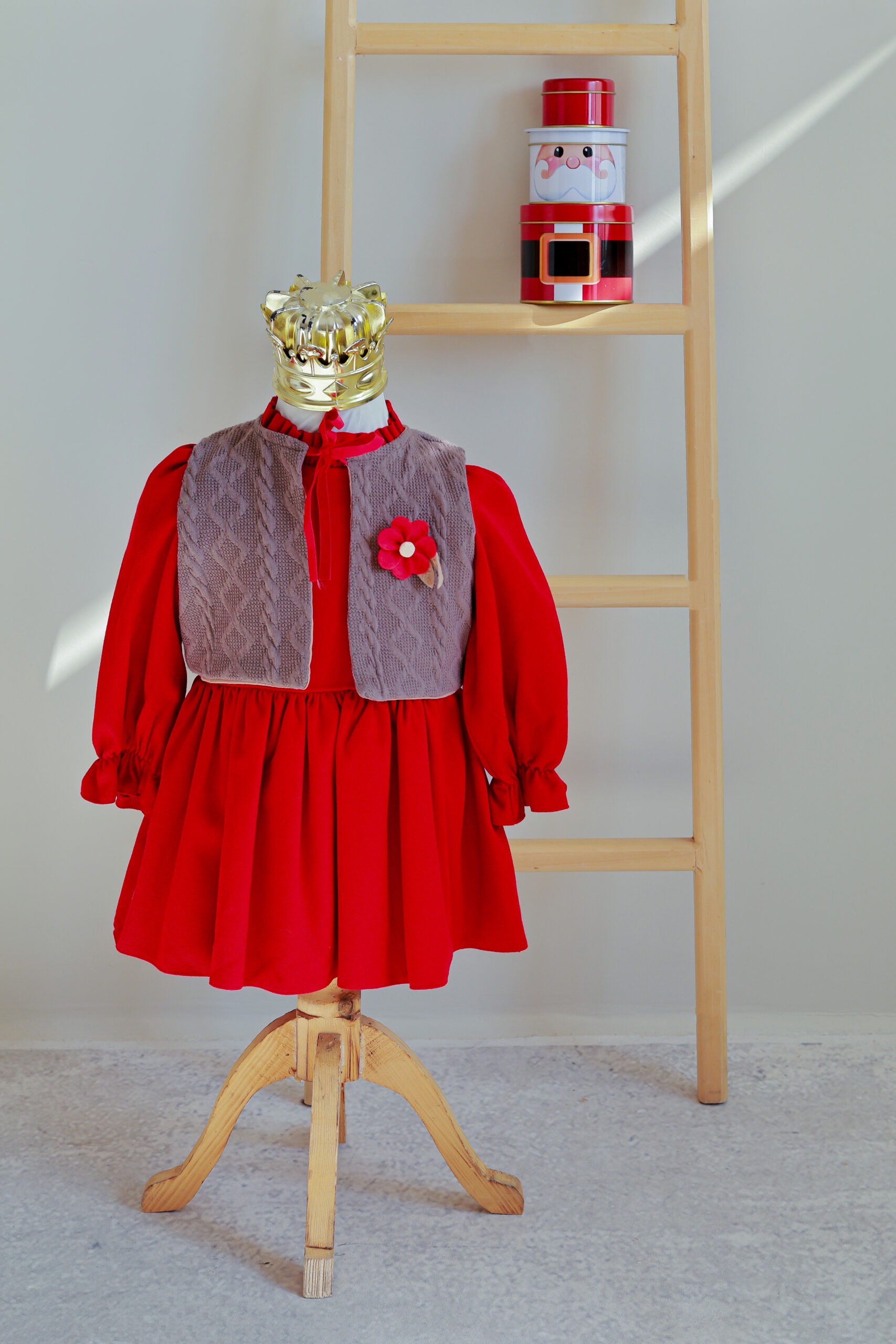 ست کت و سارافون دخترانه ژینو (7)