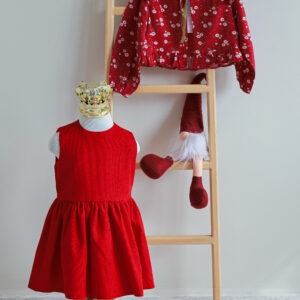 ست کت و سارافون مونس قرمز