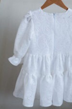 پیراهن رستا سفید پاییز (5)