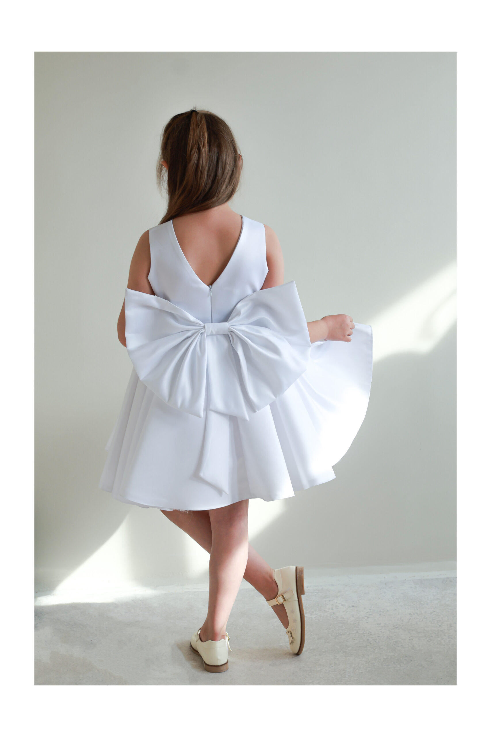 پیراهن پرنسسی پاپیون پیراهن پرنسسی پاپیون