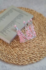 تاج گوجه ای صورتی