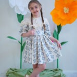 پیراهن درسا آبی
