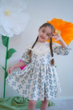 پیراهن درسا آبی (2)