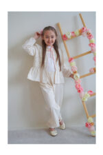 کت و شلوار دخترانه زمرد صورتی (4)